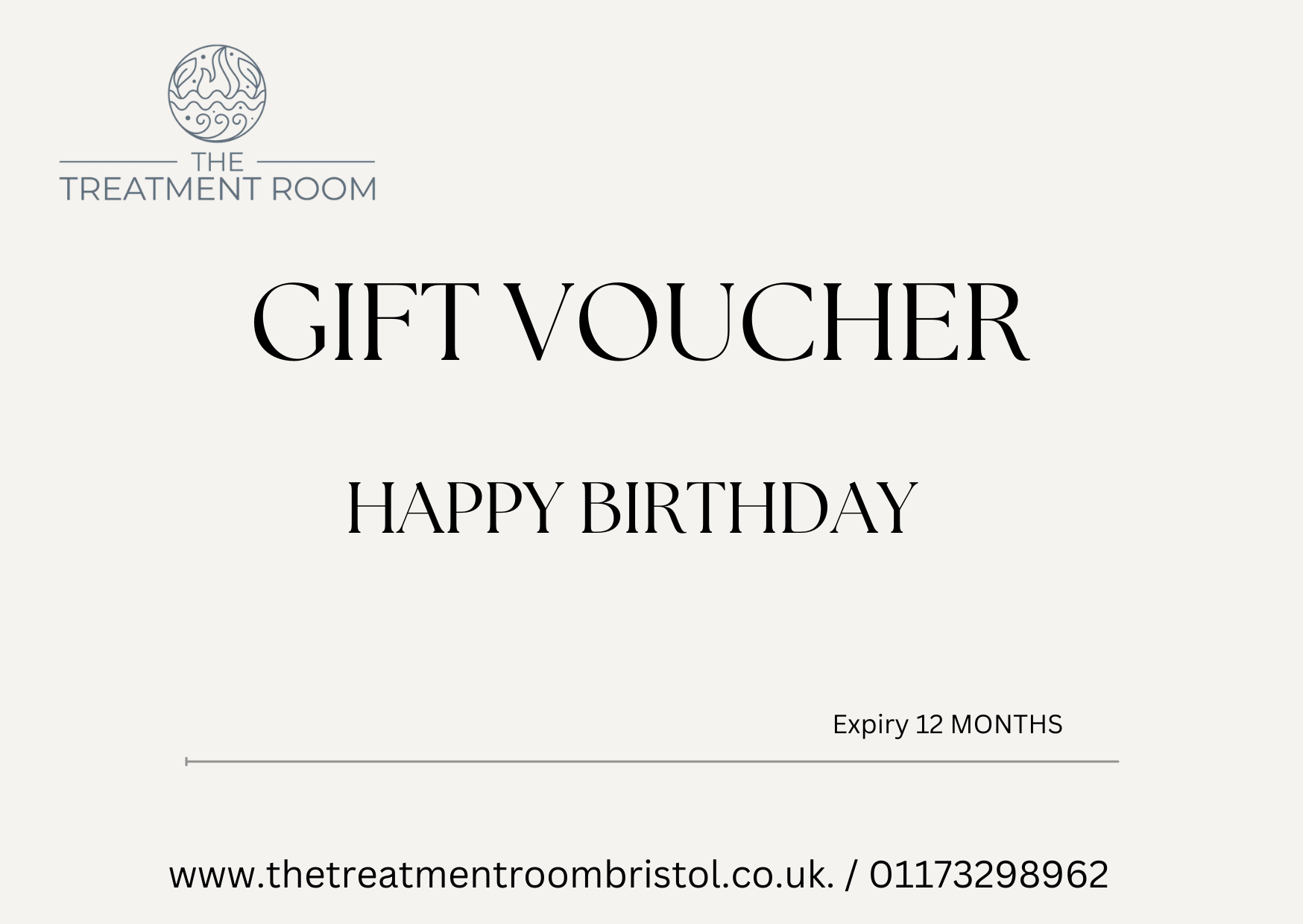 Gift Voucher: Birthday